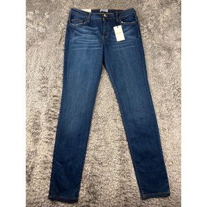 Judy Blue 1XL Extra Large Distressed Skinny Dark High Rise Denim -WORN ONCE.